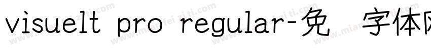 visuelt pro regular字体转换